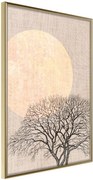 Αφίσα - Tree in the Morning - 40x60 - Χρυσό - Χωρίς πασπαρτού