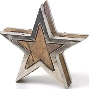 Διακοσμητικό Rustic Star-Ύψος: 20 εκ.