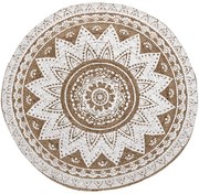 Χαλί Africa Chainstitch Round Natural-White Carpet Couture 160X160 Round