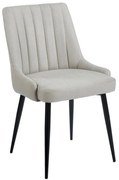 Καρέκλα Μεταλλική Megan 11.1642 51(56)x58x88cm Beige Zita Plus