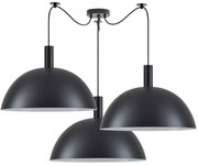 Φωτιστικό Οροφής Adept Tube 77-8503 120x120x300cm 3xE27 60W Black Homelighting