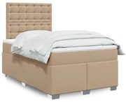 ΚΡΕΒΑΤΙ BOXSPRING ΜΕ ΣΤΡΩΜΑ ΚΑΠΟΥΤΣΙΝΟ 120X190ΕΚ.ΑΠΟ ΣΥΝΘ.ΔΕΡΜΑ 3290715