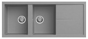 Νεροχύτης κουζίνας UNICO 500 Titanium 73 ELLECI 116x50cm