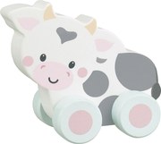 Αγελαδίτσα push & pull Orange Tree Toys