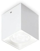 Φωτιστικό Οροφής - Spot Nitro Square 319797 D04 3000K 370lm 4,2x4,2x5,2cm White Ideal Lux