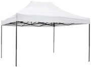 ΚΙΟΣΚΙ/GAZEBO MATTHEW HM6311 ΠΤΥΣΣΟΜΕΝΟ-ΣΚΕΛΕΤΟΣ ΜΕΤΑΛ.ΜΑΥΡΟΣ-ΛΕΥΚΟ ΥΦΑΣΜΑ 3x4,5x3,10Yμ (1 Τεμμάχια)