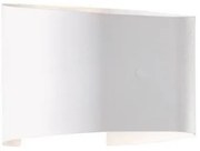 Απλίκα Φωτιστικό Τοίχου Wall LED 2x3W IP44 18x9,5 Fischer Honsel-30261-Λευκό 30261