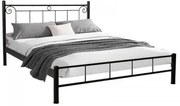 ΚΡΕΒΑΤΙ ΣΙΔΕΡΕΝΙΟ Fylliana Valery ΚΑΦΕ ΧΡΩΜΑ 130x210x99εκ (120x200εκ) 826-124-015