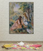 Πίνακας σε καμβά "Ιn the Meadow" Auguste Renoir KNV777 30cm x 40cm