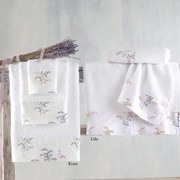 Πετσέτες Bouquet Σε Κουτί (Σετ 3τμχ) Ecru Ρυθμός Towels Set 70x140cm 100% Πενιέ Βαμβάκι