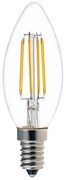 Λαμπτήρας LED C35 Bulb 4W 3000K E14 clear