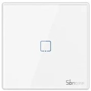 SONOFF smart διακόπτης T2EU1C-RF 433MHz, αφής, μονός, λευκός