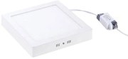 LED φωτιστικό οροφής λευκό φως 18W - LED PANEL SQUARE 220V WHITE