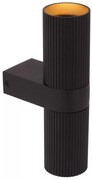 Φωτιστικό Επίτοιχο Lucide 09239-02-30 CLUBS Μαύρο Ματ (Black Mat)