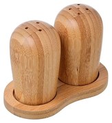 Δοχείο για Αλάτι Πιπέρι Bamboo Essentials Σετ 2 Τμχ Estia