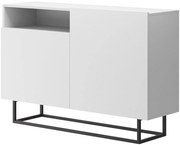 Lh-homefurniture Μπουφές 21113-ENJ-S-w Λευκό 120x82x37cm 21113-ENJ-S-w