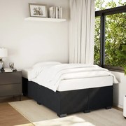 vidaXL Σκελετός Κρεβατιού Χωρίς Στρώμα Μαύρο 120x200 εκ. Βελούδινο
