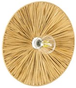 Boho Φωτιστικό Τοίχου - Απλίκα Μονόφωτο 02283 GloboStar-2283-Μπεζ 02283
