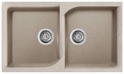 Νεροχύτης κουζίνας EGO 450 Avena 51 ELLECI 86x50cm - LGE45051