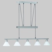 Φωτιστικό Οροφής - Ράγα Stamina 3751051-07 Nickel Trio Lighting Μέταλλο