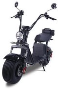 Ηλεκτρικό Scooter 2000W Δίκυκλο Chopper Ψηφιακές Λειτουργίες EEC Emoov X20 Eurolamp 960-10051 Μαύρο