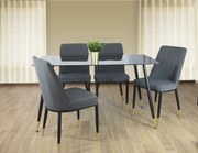 Τραπεζαρία ALDO 140x80x75 DIOMMI 32-067