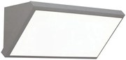 V-TAC LED Φωτιστικό Τοίχου Soft Light Αδιάβροχο 20W Γκρι Φως Ημέρας 8237