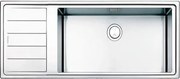 Apell Linear Plus LNP1161 L Ανοξείδωτος Λείος Ένθετος Νεροχύτης Με 1 Γούρνα Και Ποδιά Αριστερά 116x50 cm
