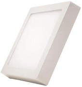 Πάνελ LED Slim Τετράγωνο 24W 4000K Αλουμίνιο Λευκό 145-68534 Eurolamp-145-68534-Λευκό 145-68534