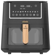 ESTIA ΦΡΙΤΕΖΑ ΑΕΡΟΣ OAK 1650w 7.2lt ME ΨΗΦΙΑΚΗ ΟΘΟΝΗ &amp; 11 ΠΡΟΓΡΑΜΜΑΤΑ ΜΑΓΕΙΡΕΜΑΤΟΣ