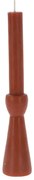 Διακοσμητικό Κερί Κορμός Twisted Essentials by Home &amp; Styling με διαστάσεις 5.2x25.5cm - Tabac