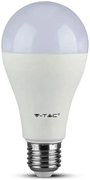 V-TAC Λάμπα LED E27 A65 Samsung Chip SMD 17W Φυσικό Λευκό 4000K Dimmable 20189