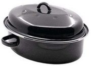 Γάστρα Εμαγιέ Οβάλ Roasty Cook 15230384 38cm Black Beka Εμαγιέ