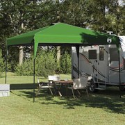 vidaXL Σκηνή Canopy Pop-up Πράσινο 300 x 300 cm ύφασμα