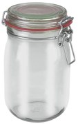 Γυάλινο Βάζο Με Κλιπ METALTEX 1140ml 16-235376