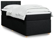 ΚΡΕΒΑΤΙ BOXSPRING ΜΕ ΣΤΡΩΜΑ ΜΑΥΡΟ 80 X 200 ΕΚ. ΥΦΑΣΜΑΤΙΝΟ 3288809