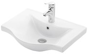 Νιπτήρας BASIC 55 από γυαλιστερή πορσελάνη 55 x 46cm