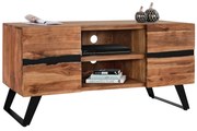 Έπιπλο Τηλεόρασης Alicia HM8174.11 Από Μασίφ Ξύλο Ακακίας 130x43x66cm Natural Ξύλο
