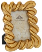 Κορνίζα Polyresin Με Πλαίσιο Στριφογυριστό Χρυσή 17x3x22,5εκ. iliadis 89736