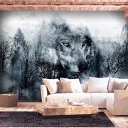 Φωτοταπετσαρία - Mountain Predator (Black and White) 350x245