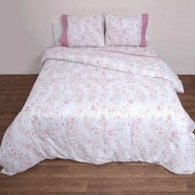Παπλωματοθήκη Border 3002 (Σετ 2τμχ) Pink Anna Riska Μονό 160x240cm 100% Βαμβάκι