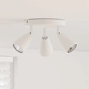 vidaXL Σποτ οροφής Λευκό 19 x 19 x 14.5 εκ. Ατσάλι