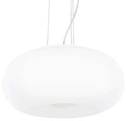 Φωτιστικό Οροφής Ulisse 095226 42x26/235cm 3xE27 60W White Ideal Lux