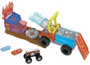 Πίστα Πυροσβεστικό Hot Wheels HPN73 Monster Trucks Arena Smashers Color Shifters Multi Mattel