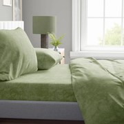 Σεντόνι Shadow 24 Lime Green DimCol Υπέρδιπλo 240x270cm Βαμβάκι-Πολυέστερ
