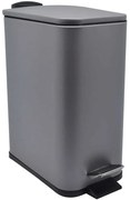 Κάδος Απορριμμάτων Soft Close 811830 5lt Grey Ankor Stainless Steel