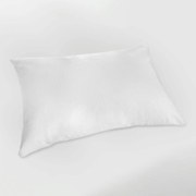 Ζεύγος Μαξιλαροθήκες (52x72) Μακό La Luna Jersey Pure White