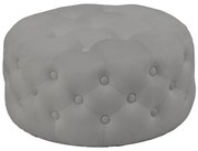 Σκαμπό-Πουφ Ferdia Pakoworld Βελούδο Γκρι Φ59X28,5 εκ 257-000023 Pakoworld-257-000023-Γκρι 257-000023
