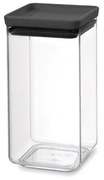 Brabantia 1001172 Βάζο Tasty+ 1.6L, Dark Grey