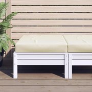 vidaXL Μαξιλάρι Παλέτας Κρεμ 60x60x9,5 εκ. Ύφασμα Oxford